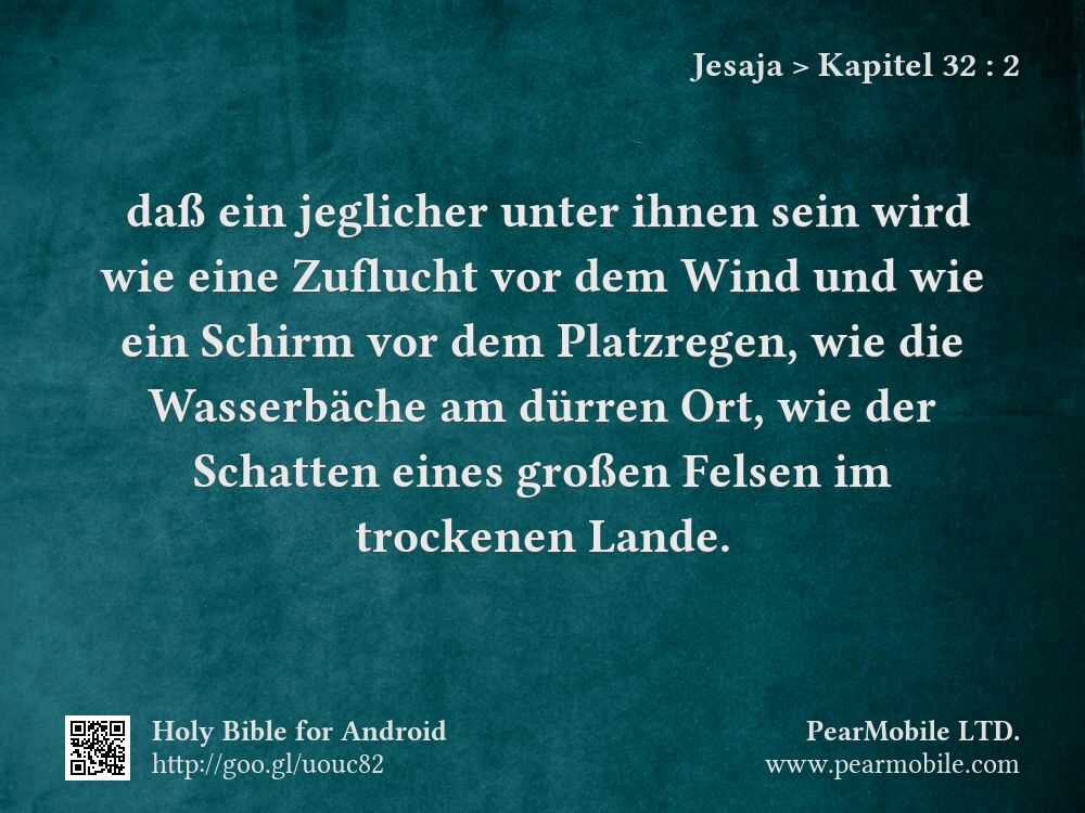 Jesaja, Kapitel 32:2